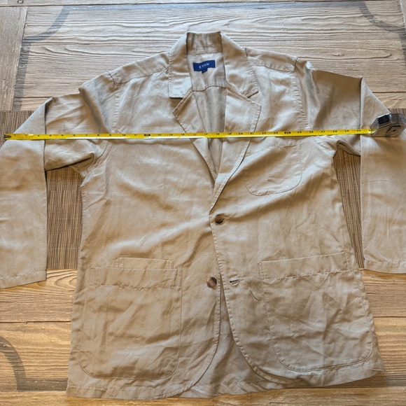 Eton Linen Jacket - Picture 3 of 5